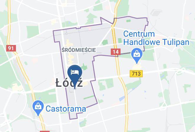 Lodz - Hotelik Relax Maps
