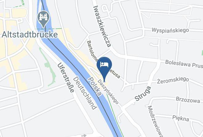 Hotelik & Restauracja Zlota Kaczka Map