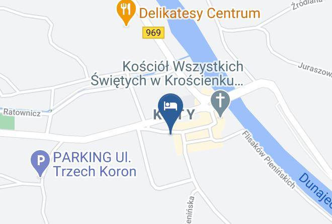 Nowotarski - Hotelik Trzy Korony Maps