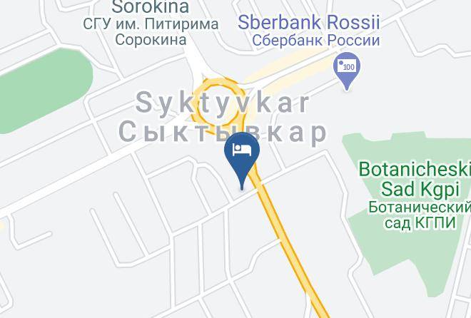 Syktyvkar - Hotelina Maps