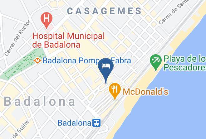 Barcelona - Hotelito Boutique Badalona Mar Maps