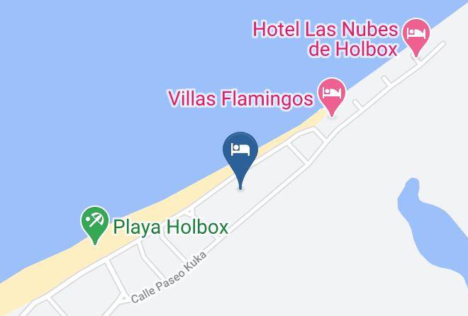 Lazaro Cardenas - Hotelito Crismi Maps