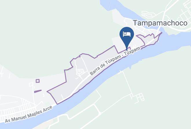 Tuxpan - Hotelito Del Rio Maps