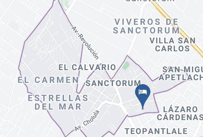 Cuautlancingo - Hotelito Ejido Maps