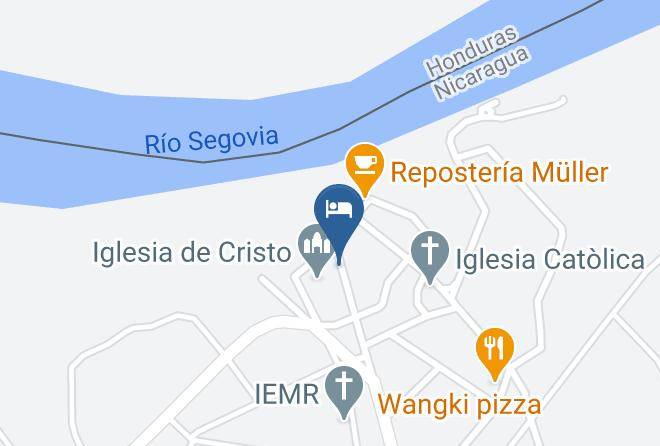 Waspan - Hotelito El Piloto Maps