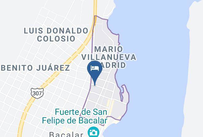 Bacalar - Hotelito Kuyche Maps
