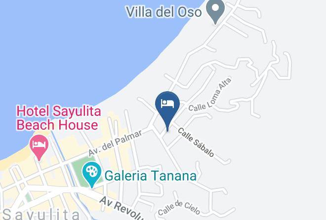 Bahia De Banderas - Hotelito Los Suenos Maps