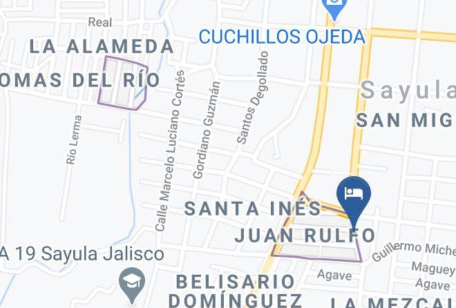 Sayula - Hotelito Sayula Maps