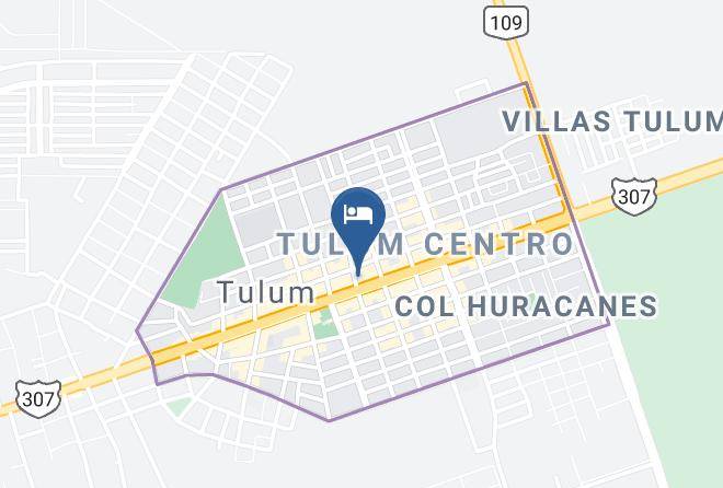 Tulum - Hotelito Maps