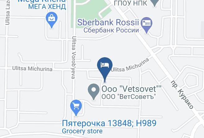Novokuznetsk - Hotelkuibyshevskaya Maps