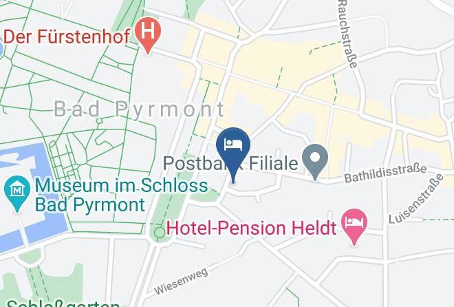 Hameln Pyrmont - Hotel Kurpension Haus Ritter Maps