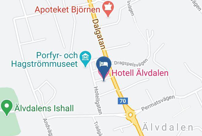 Alvdalen - Hotell Alvdalen Ab Maps