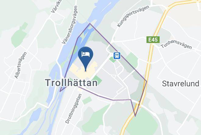 Trollhattan - Hotell Bele Ab Maps
