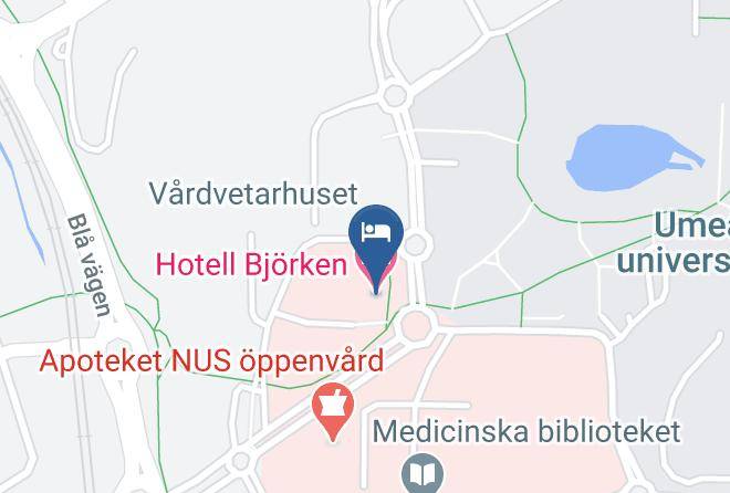 Umea - Hotell Bjorken Maps