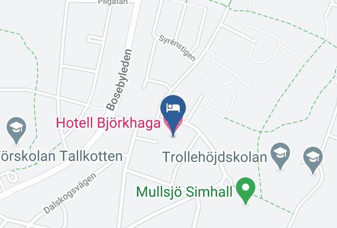Mullsjo - Hotell Bjorkhaga Ab Maps