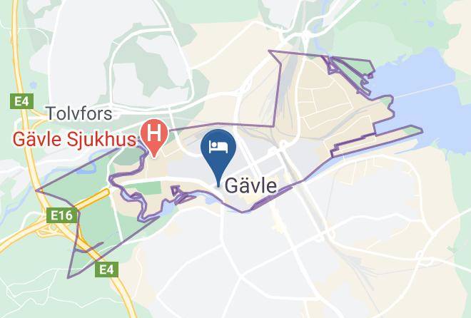 Gavle - Hotell Boulogne Maps