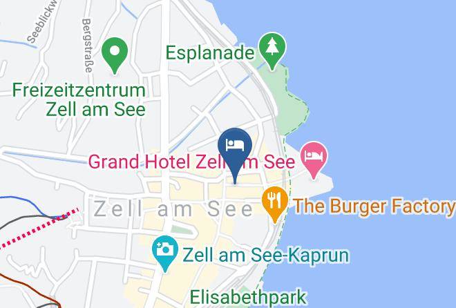 Zell Am See - Hotel & Brasserie Traube Maps