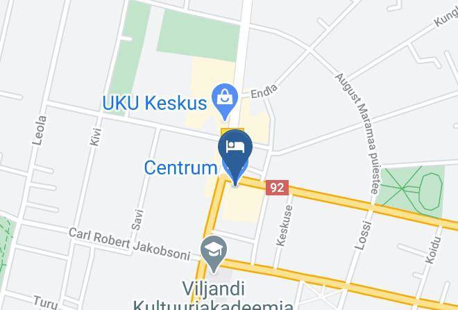 Viljandi - Hotell Centrum Viljandi Maps