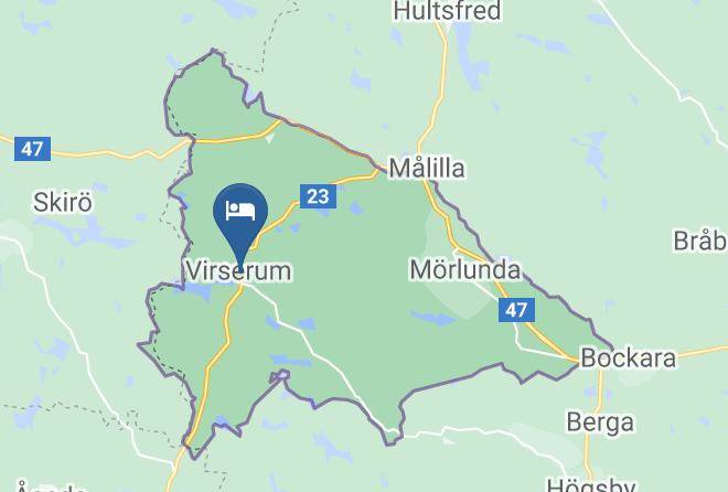 Hultsfred - Hotell Dacke Maps