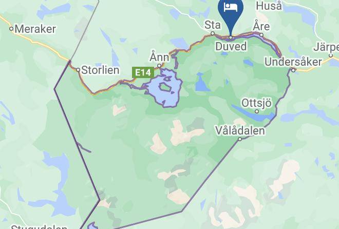 Hotell Duvedsgarden Map