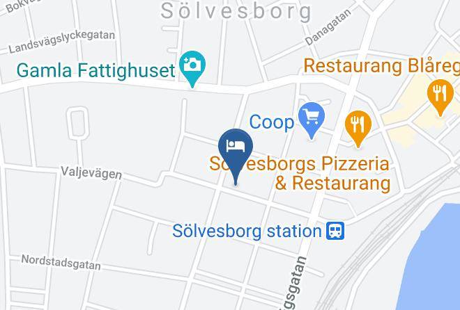 Solvesborg - Hotell Edgar Maps