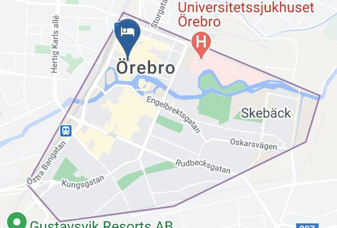 Orebro - Hotell Gota Maps
