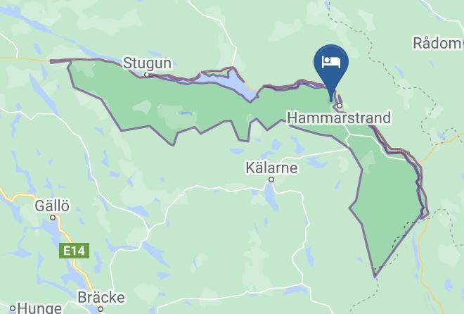 Ragunda - Hotell Hammarstrand Maps