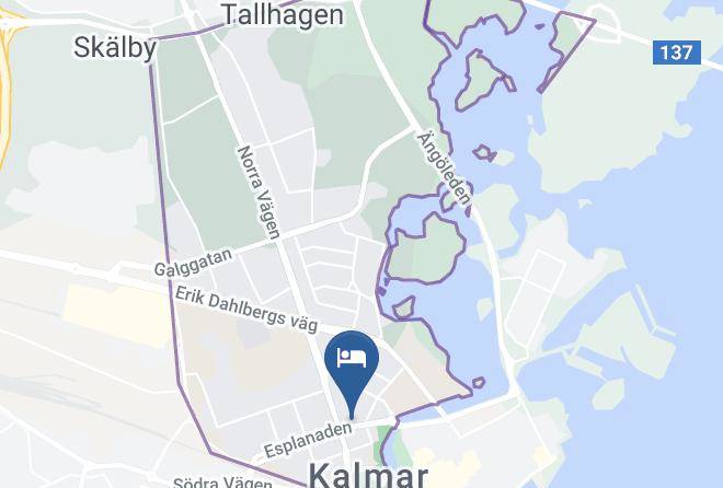 Kalmar - Hotell Hilda Maps