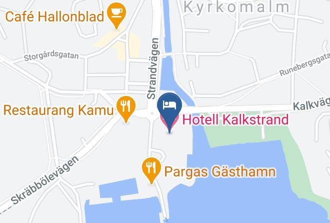 Parainen - Hotell Kalkstrand Maps