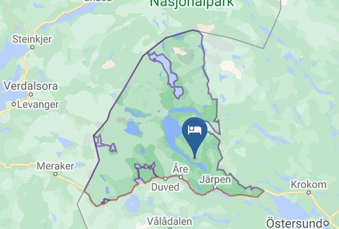 Are - Hotell Kallgarden Maps