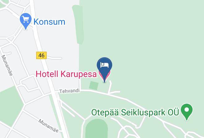 Otepaa - Hotell Karupesa Maps