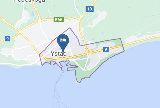 Ystad - Hotell Klara Maps