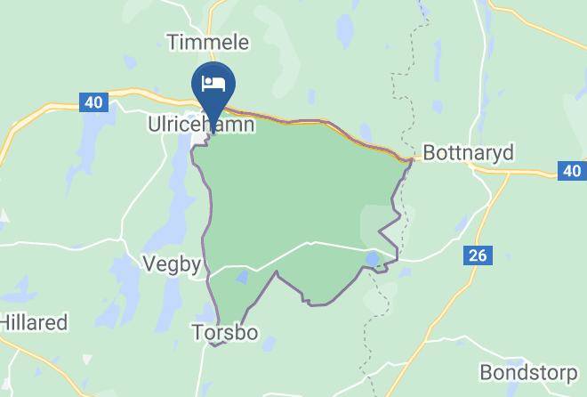 Ulricehamn - Hotell Lassalyckan Maps