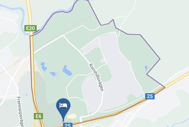 Halmstad - Hotell Laxen Vandrarhem Maps