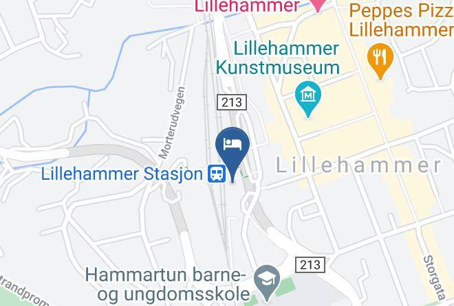 Lillehammer - Hotell Lillehammer Stasjon Maps