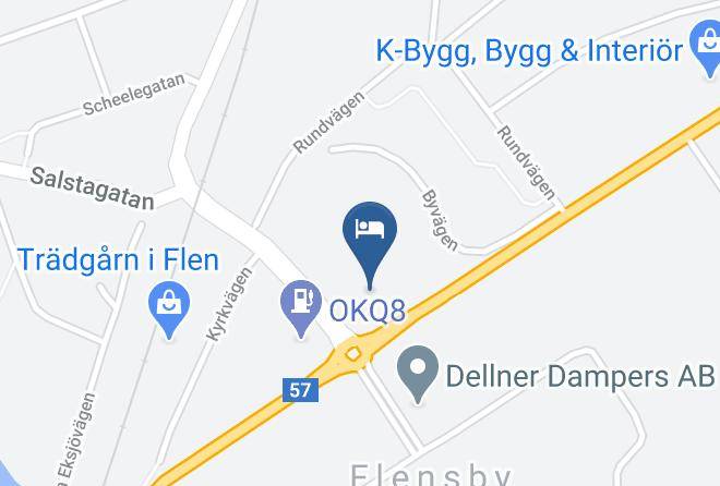 Flen - Hotell Loftet Maps