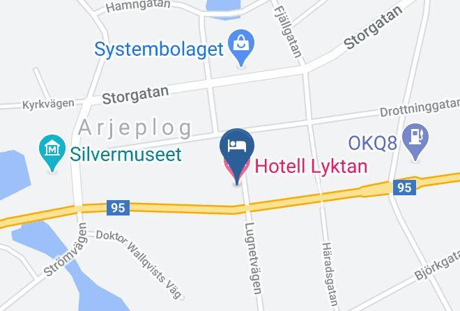 Arjeplog - Hotell Lyktan I Arjeplog Ab Maps