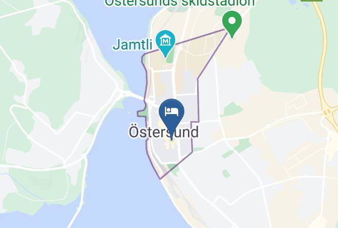 Ostersund - Hotell Ostersund Maps