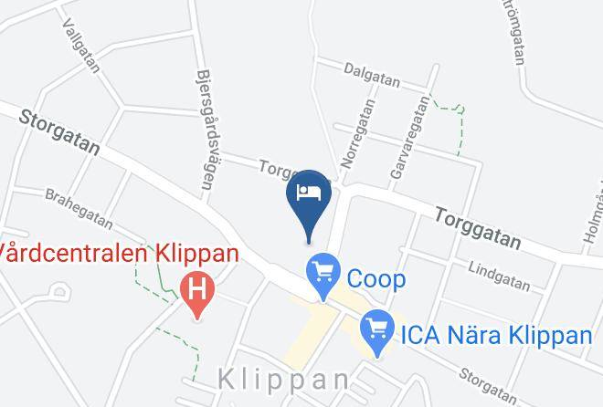 Klippan - Hotell Pausa Maps
