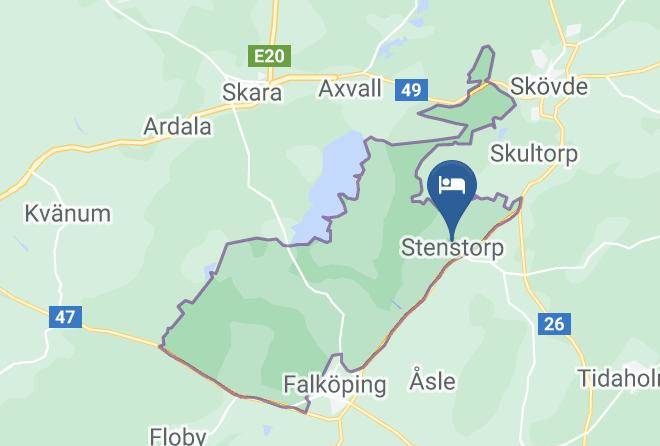 Falkoping - Hotell Restaurang Fyrvaktaren Maps