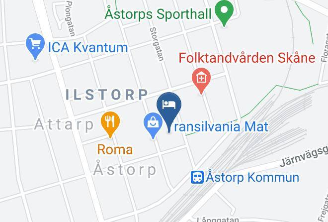 Astorp - Hotell & Restaurang Rosenberg Maps