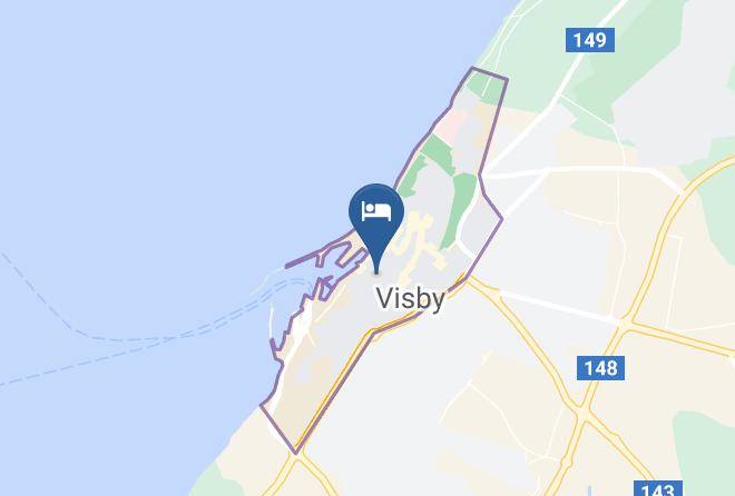 Gotland - Hotell Slottsbacken Maps