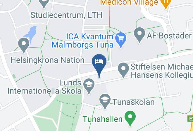 Lund - Hotell Sparta Maps