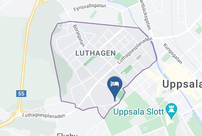 Uppsala - Hotell Stella Maps