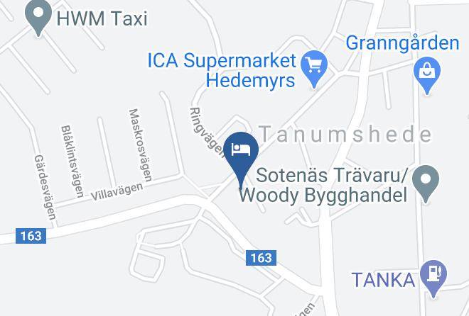 Hotell Tanumshede Gestgifveri Map