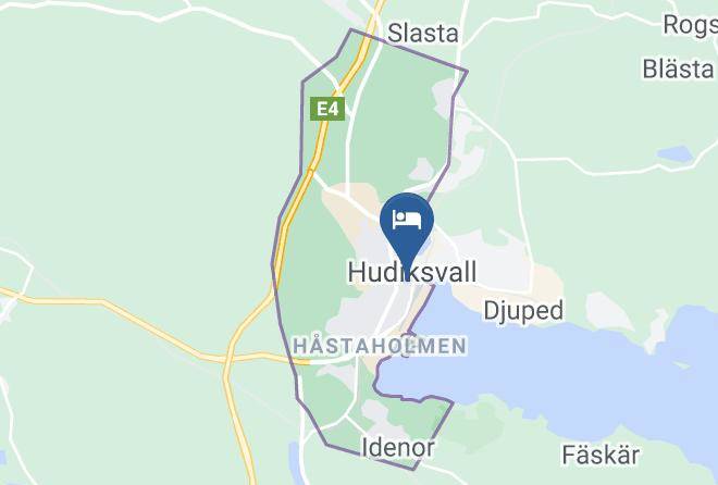 Hudiksvall - Hotell Temperance Maps
