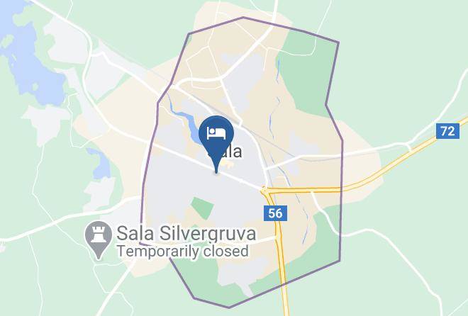 Sala - Hotell Tinget Maps