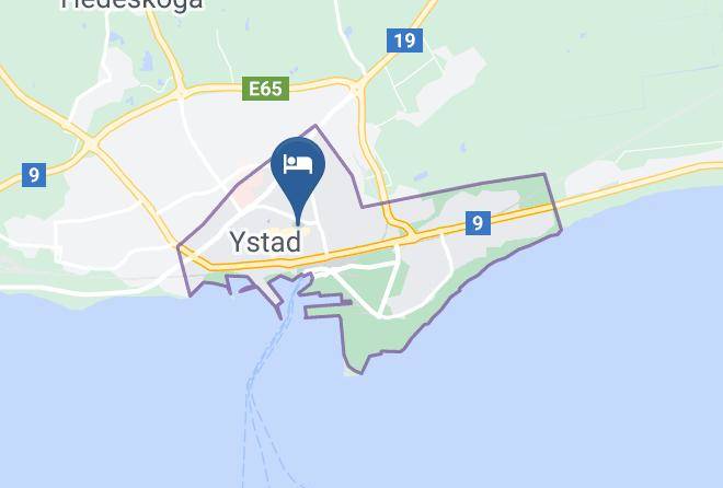 Ystad - Hotell Tornvaktaren Maps