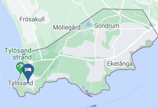 Halmstad - Hotell Trasten Maps