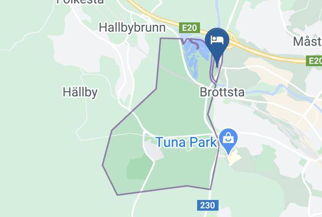 Hotell Tunapark Map